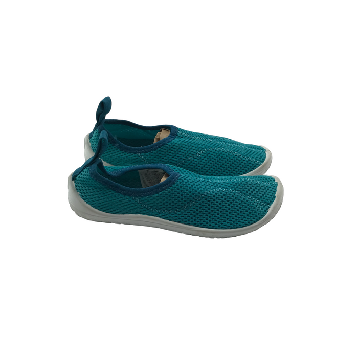 Decathlon size UK 11.5 (jr) blue aqua shoes