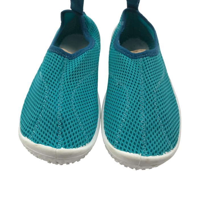 Decathlon size UK 11.5 (jr) blue aqua shoes
