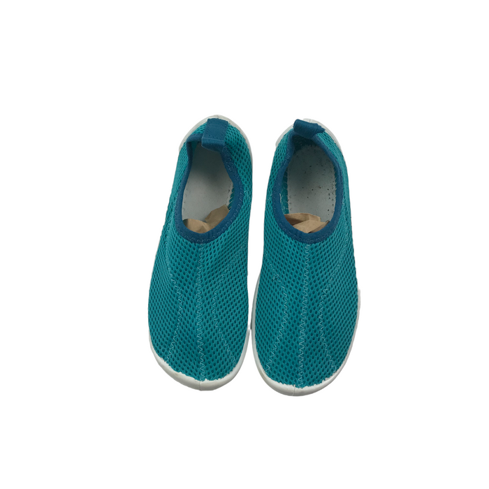 Decathlon size UK 11.5 (jr) blue aqua shoes