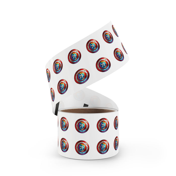 DEI Shield Sticker – Durable and Glossy Finish