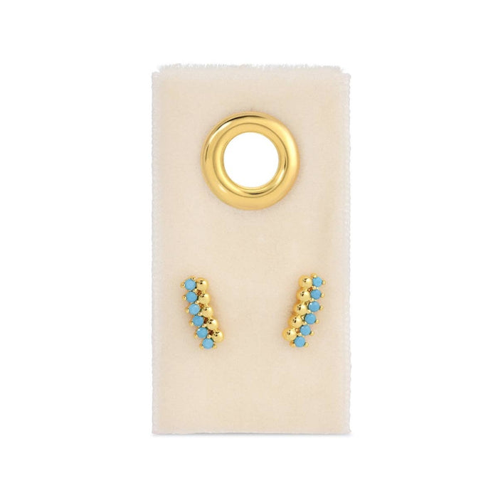 Delicate Dots & CZ Studs