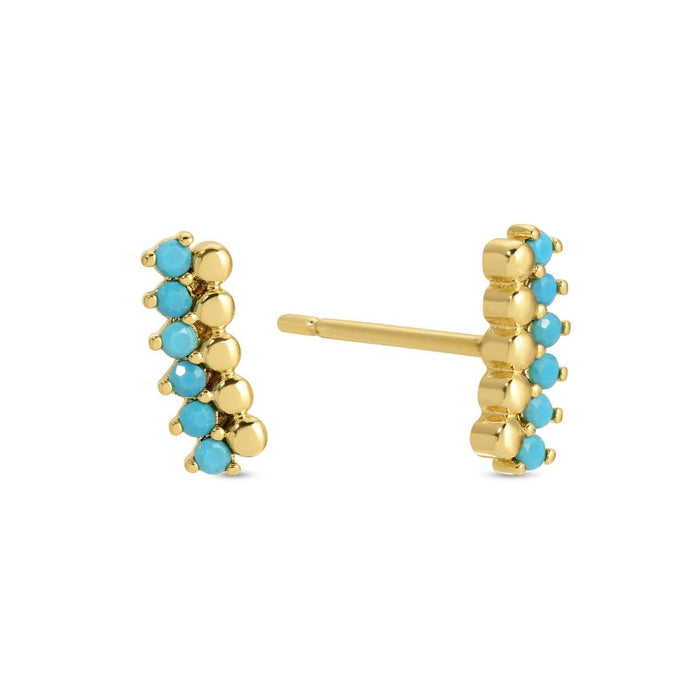 Delicate Dots & CZ Studs