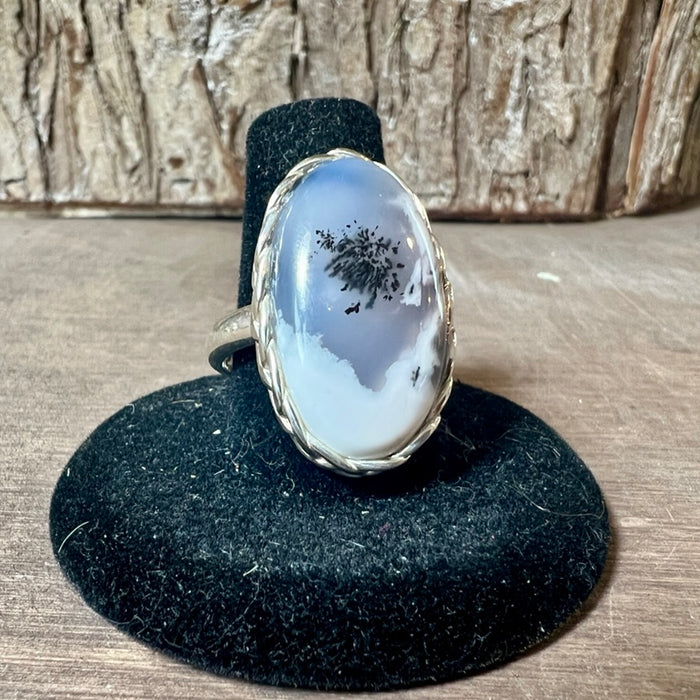 Dendritic Agate Ring