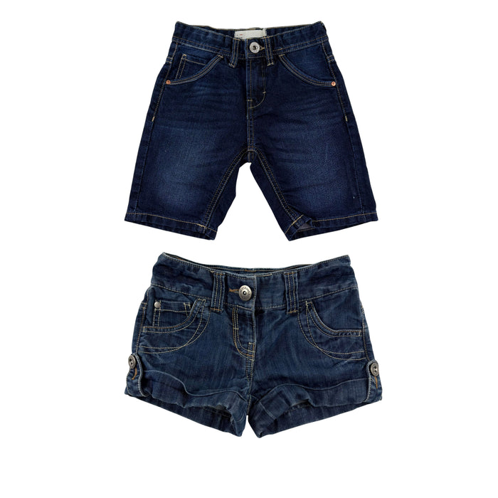 Denim 5 years blue shorts bundle