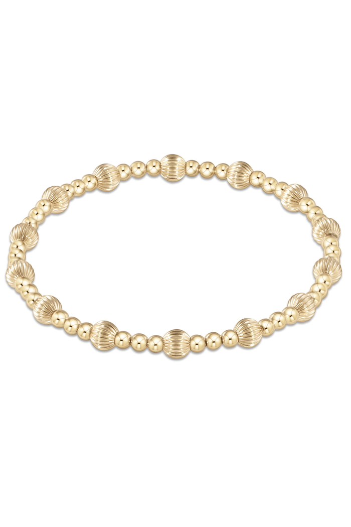 Dignity Sincerity Gold 5mm Bracelet
