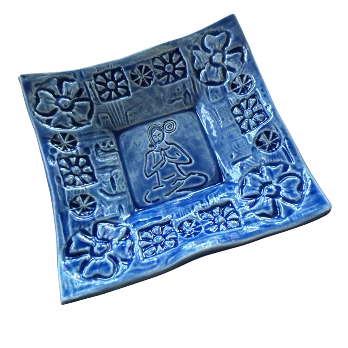 Dipping Dish - Meditation  - Delft Blue