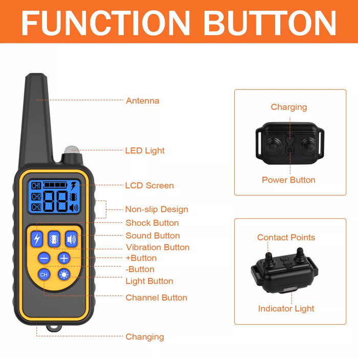 Dog Training Collar With Remote