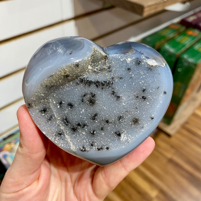 Druzy Heart