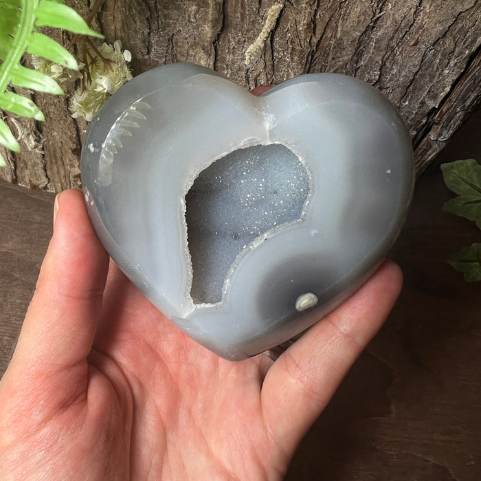 Druzy Heart
