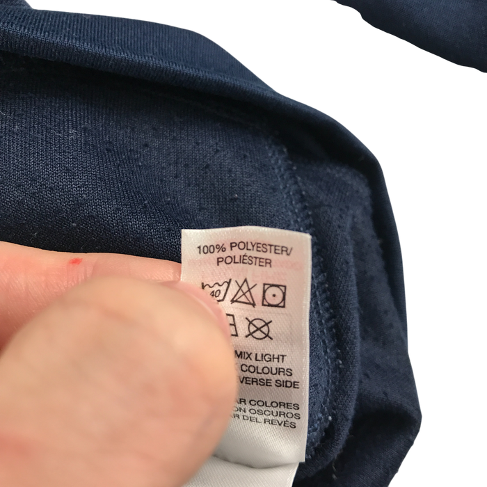 Dunnes Stores 10-11 years black zipped fleece jacket