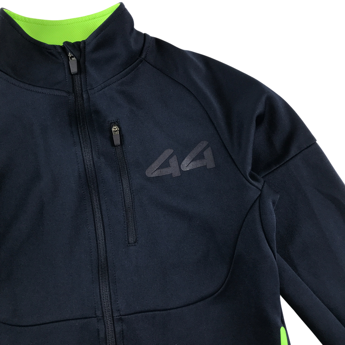 Dunnes Stores 10-11 years black zipped fleece jacket