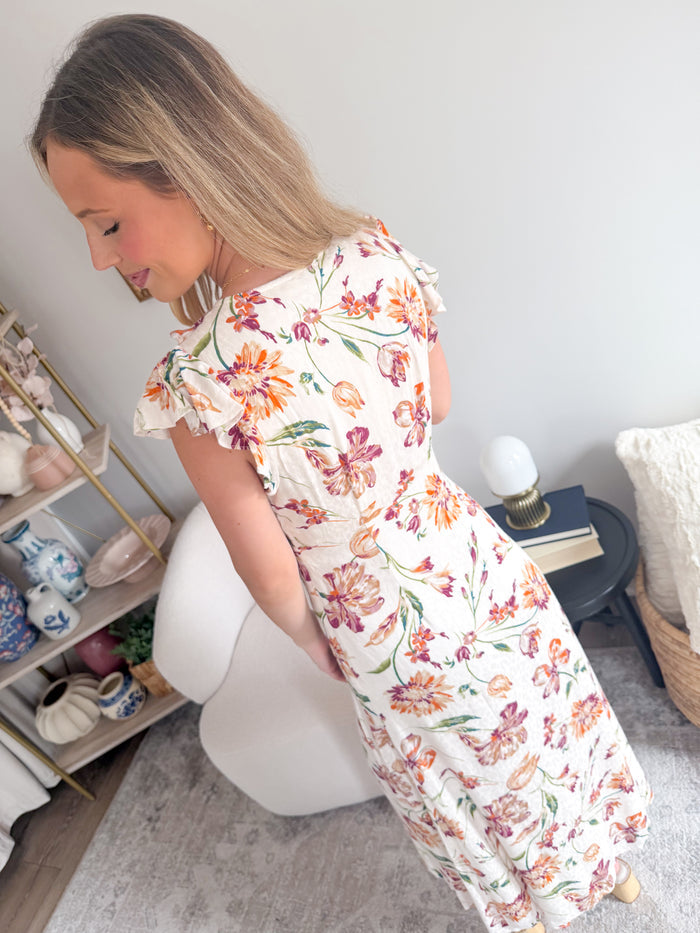 Sadie & Sage Earth Song Floral Dress – women's dress