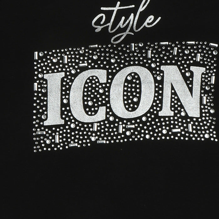 EMBELLISHED GRAPHIC TOP VTM08-035