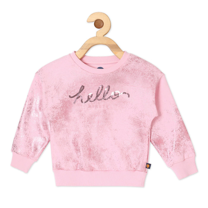EMBELLISHED SWEATSHIRT VTM11-045