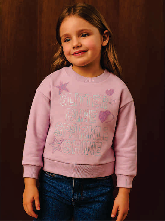 EMBELLISHED SWEATSHIRT VTM11-046
