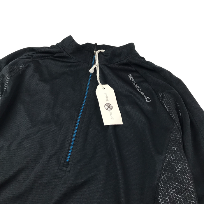 Endura Xtract men's XXL black long sleeve cycling top