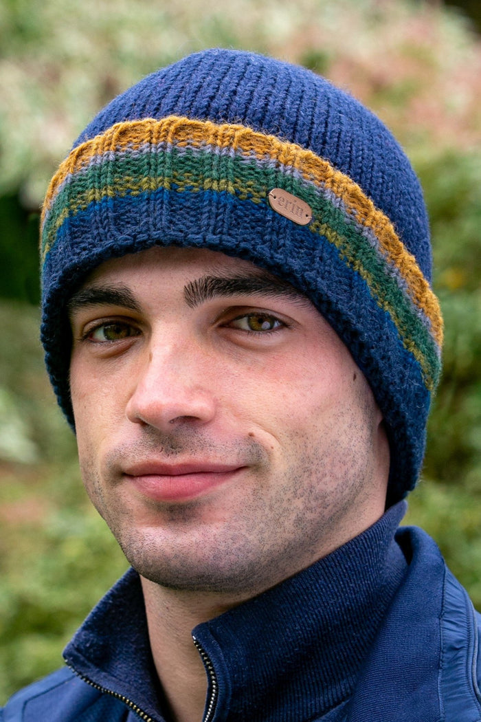 Men's Rib Pullon Hat | Navy