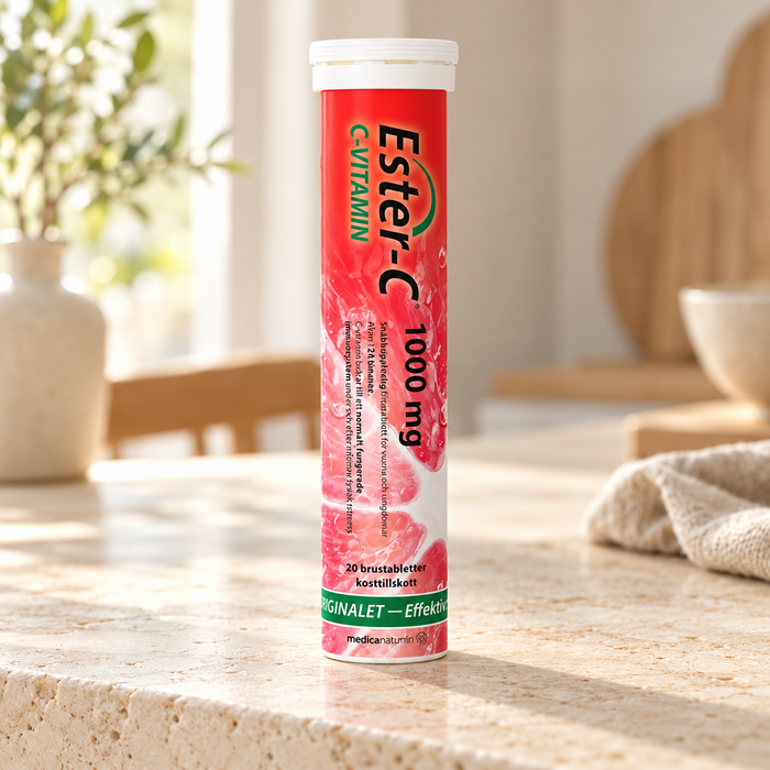 Ester-C - Brus 1000 mg - 20 tabletter
