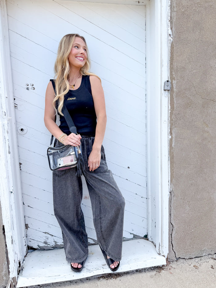 in february Everyday Comfort Mineral Washed Pants – women's bottoms