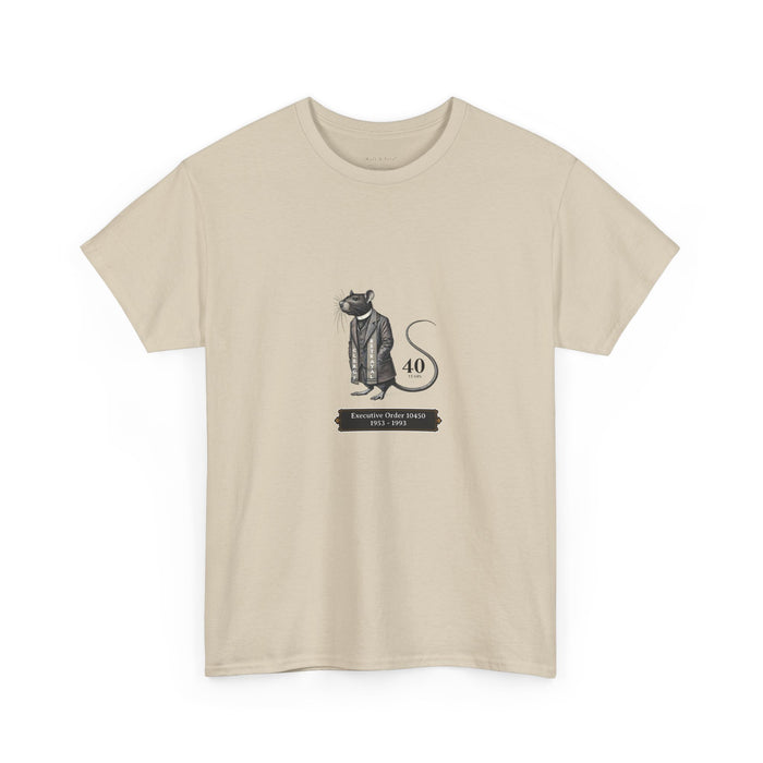 Executive Order 10450 T-Shirt | LGBTQ History Graphic Tee 1953–1993