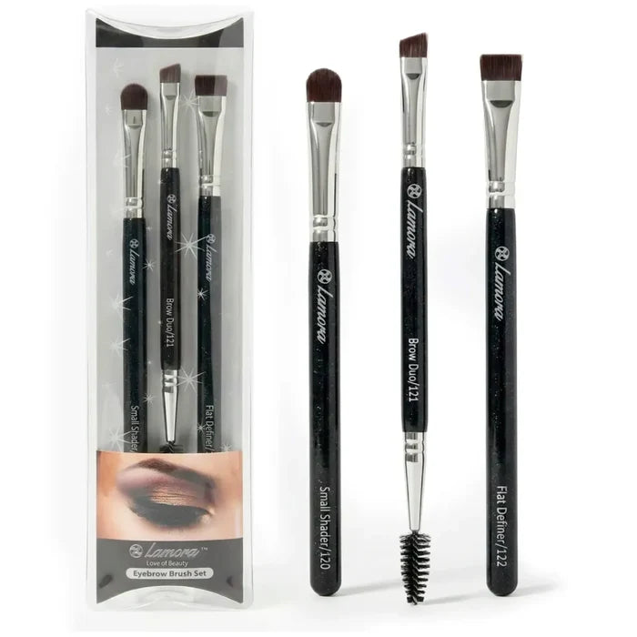 Eyebrow Brush Set - Lamora Beauty