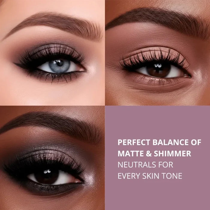 Eyeshadow Palette Purple - Lamora Beauty