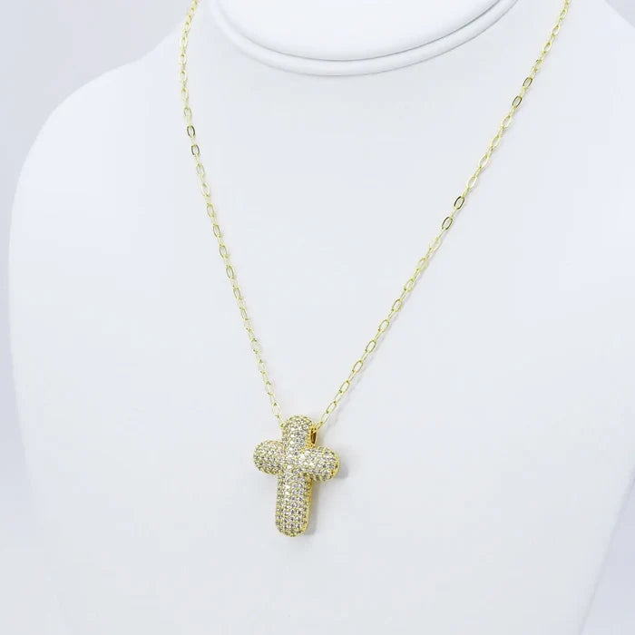 Faithful Glow Gold Necklace