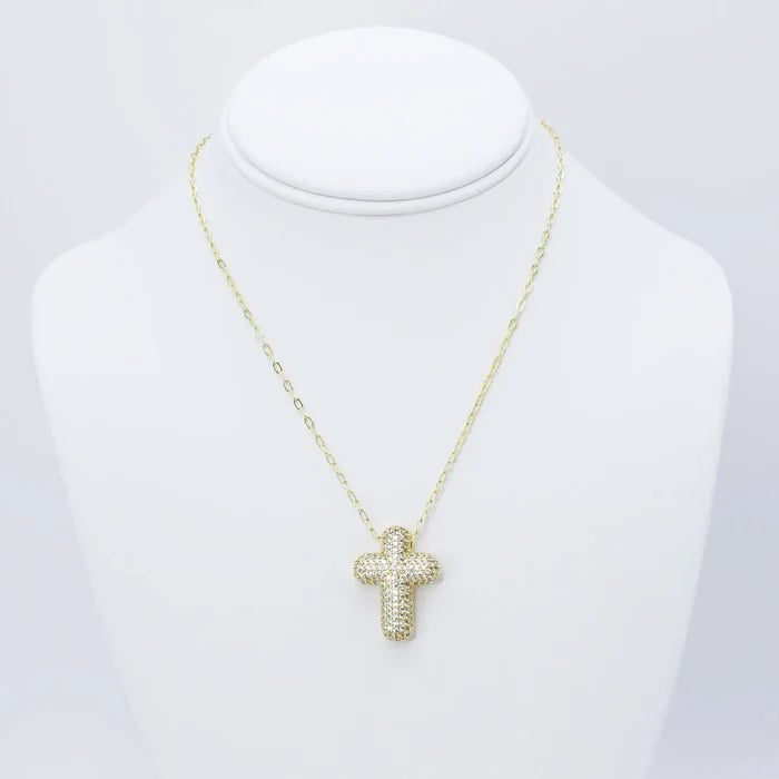 Faithful Glow Gold Necklace