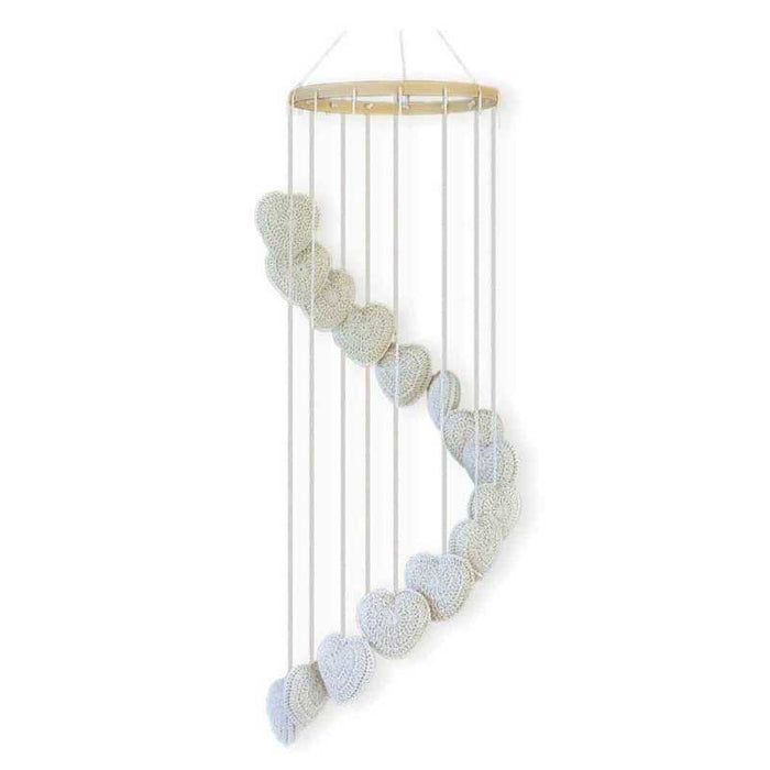 O.B Designs Falling In Love Baby Mobile - Natural | Koop.co.nz