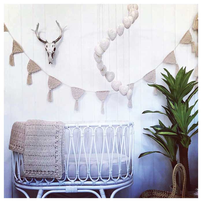 O.B Designs Falling In Love Baby Mobile - Natural | Koop.co.nz