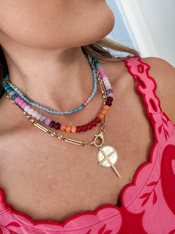 Lou and Co Fashion Beaded Necklace – women's jewelry - necklace