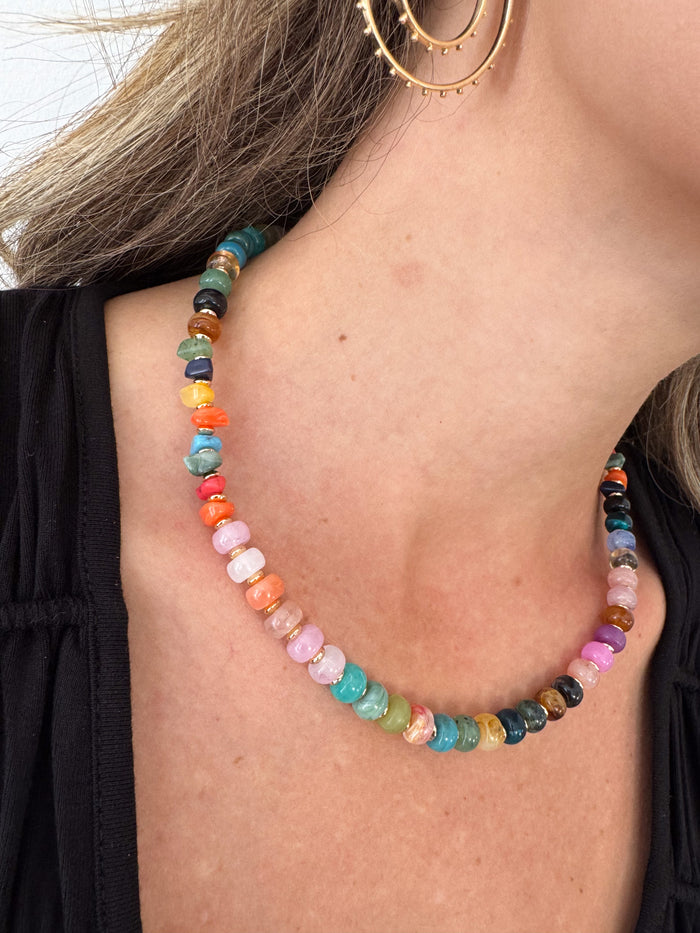 Lou and Co Fashion Beaded Necklace – women's jewelry - necklace