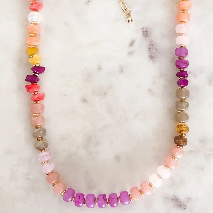 Lou and Co Fashion Beaded Necklace – women's jewelry - necklace