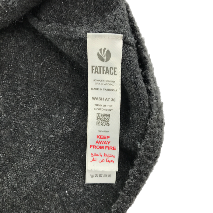 Fat Face women's XS grey jumper