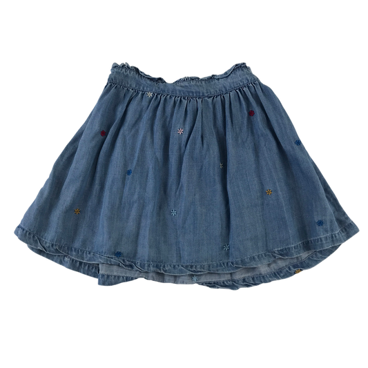 Fatface 4-5 years blue skirt