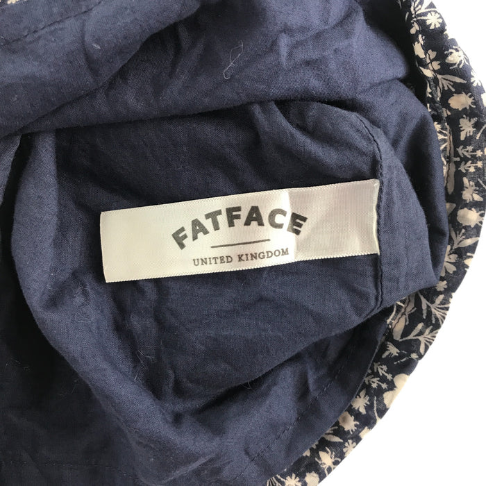 Fatface 6-7 years navy floral skirt