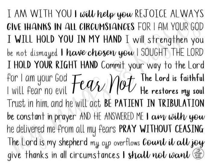 Fear Not Digital Download