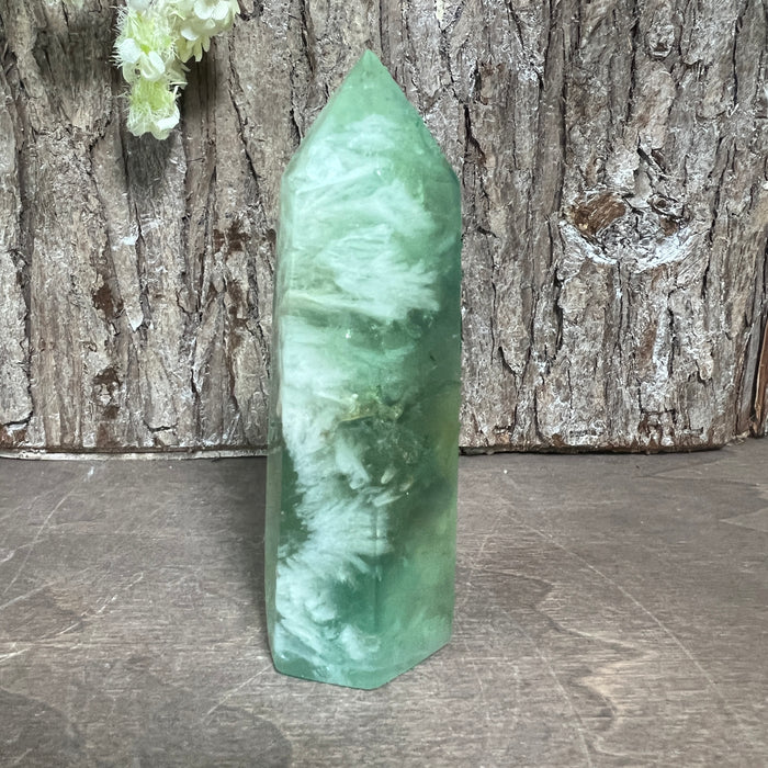 Feather Fluorite Tower