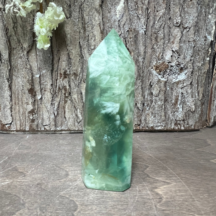 Feather Fluorite Tower