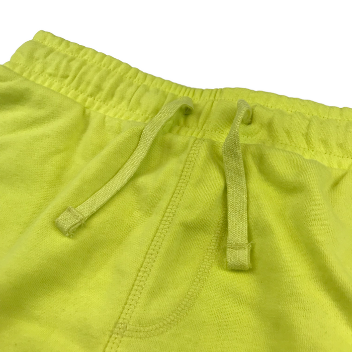 F&F 11-12 yrs neon yellow jersey shorts
