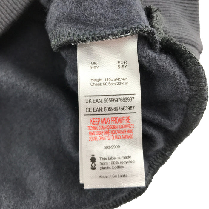 F&F 5-6 years grey mini mouse sweater