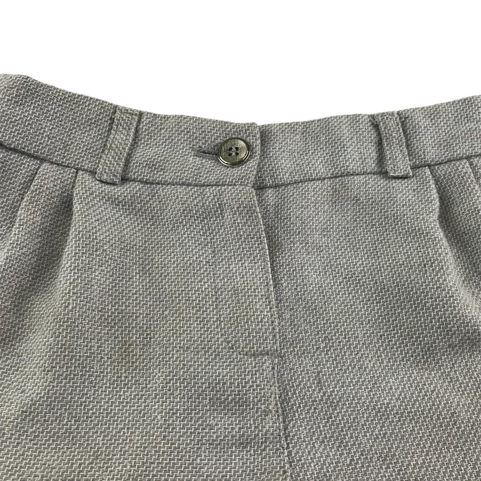 F&F 7-8 years grey knitted style sparkle shorts