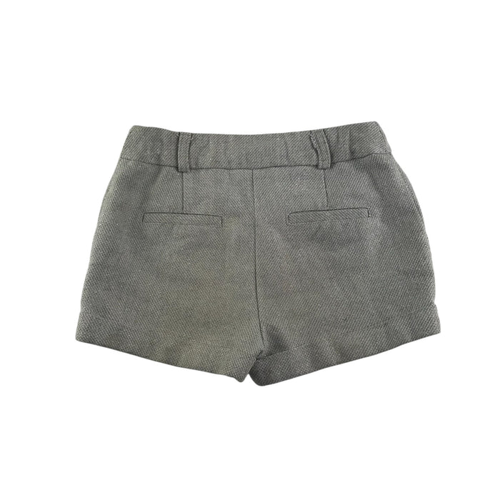 F&F 7-8 years grey knitted style sparkle shorts