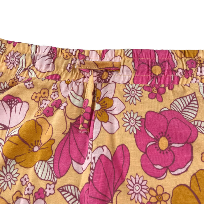 F&F 8-9 years yellow floral light soft cotton shorts