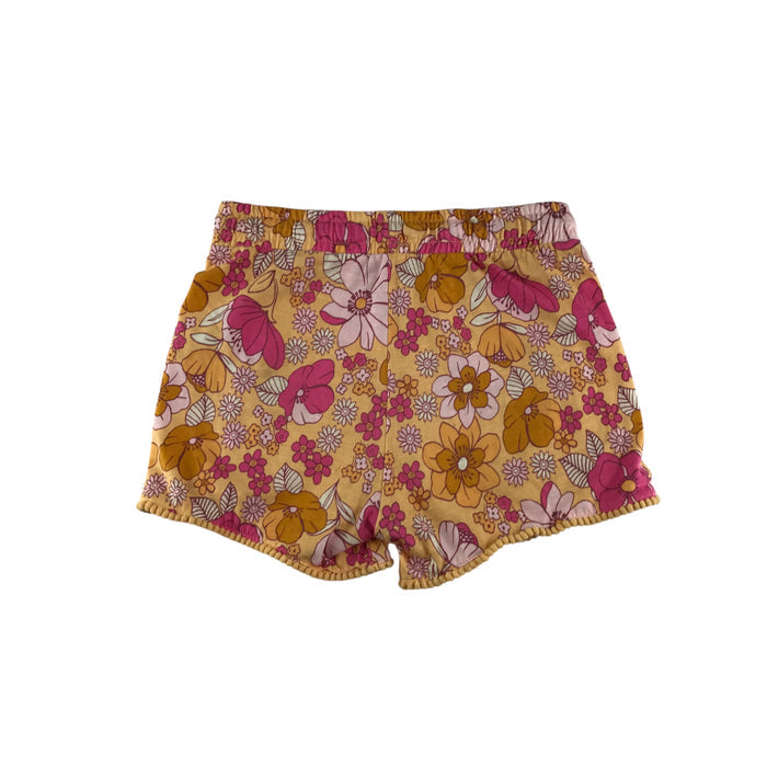 F&F 8-9 years yellow floral light soft cotton shorts