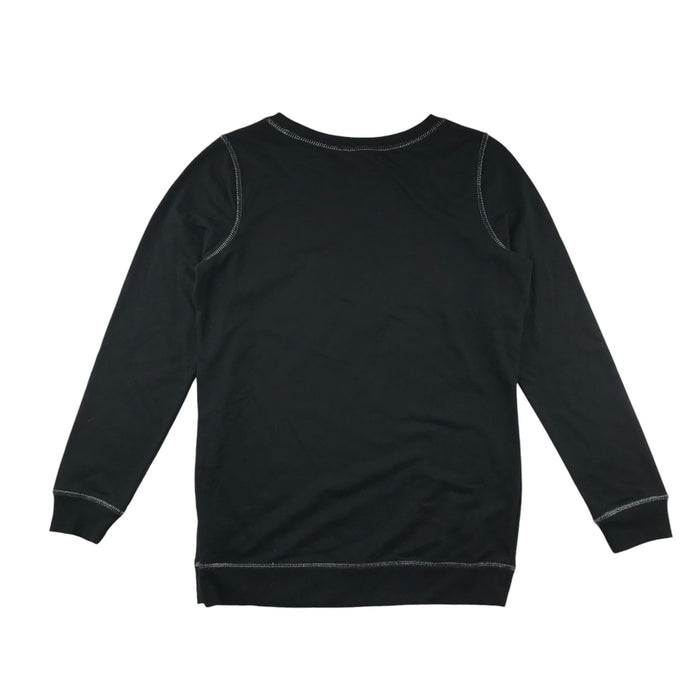 F&F women's 8 black festive bauble sweater