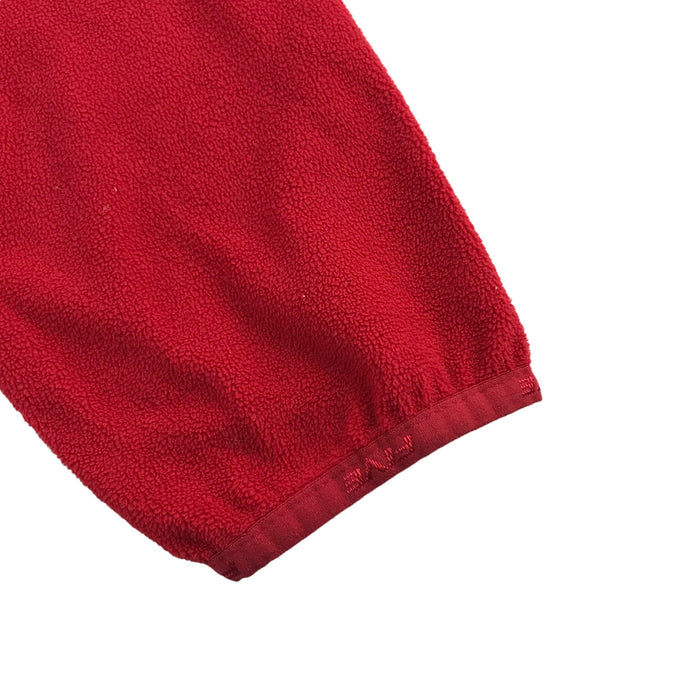 Five Seasons size 12 red fleece