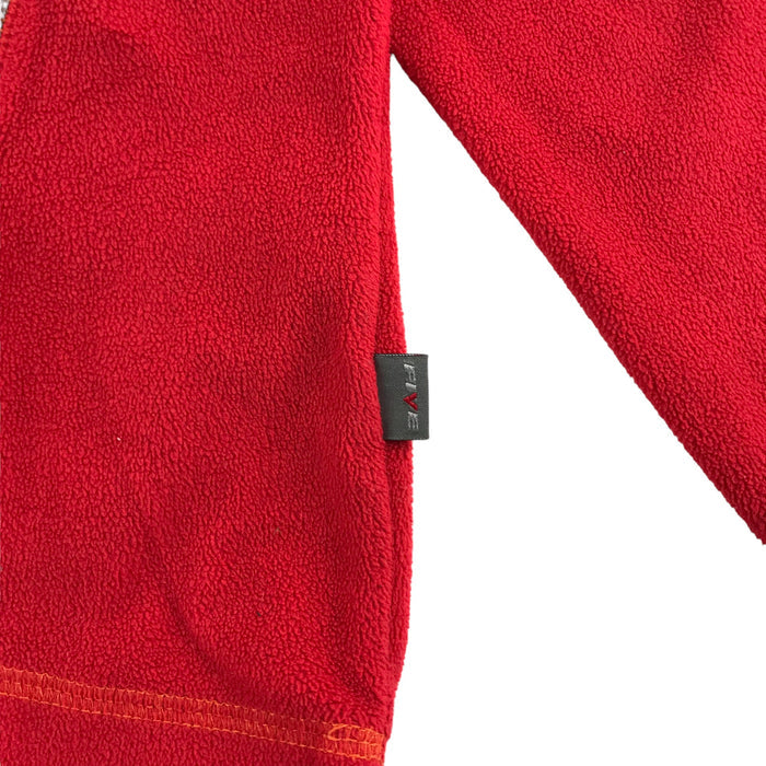 Five Seasons size 12 red fleece
