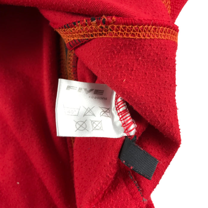 Five Seasons size 12 red fleece