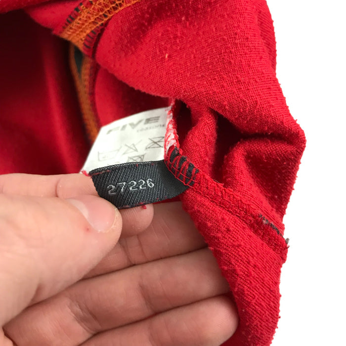 Five Seasons size 12 red fleece